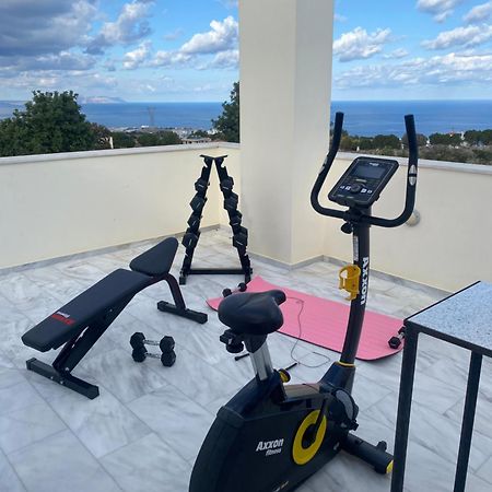 Lux Villa Mia With Heated Pool, 2Km To Beach & Childrens Area! Mikro Metochi Eksteriør bilde