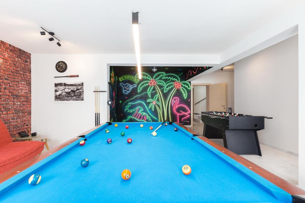 Lux Villa Mia With Heated Pool, 2Km To Beach & Childrens Area! Mikro Metochi Eksteriør bilde