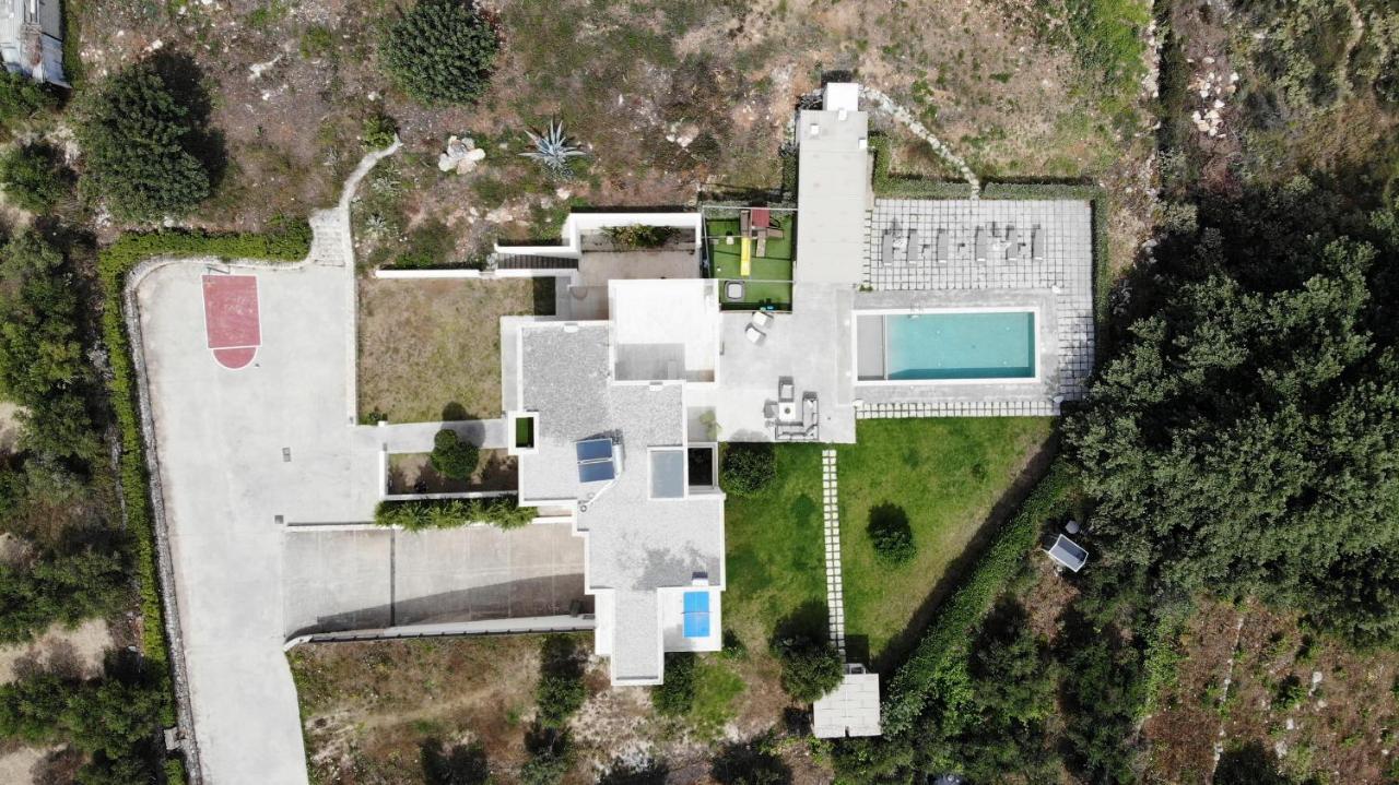 Lux Villa Mia With Heated Pool, 2Km To Beach & Childrens Area! Mikro Metochi Eksteriør bilde